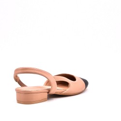 Wedge sandal with espadrille sole