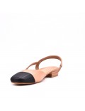 Wedge sandal with espadrille sole