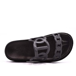 Sandale en simili cuir