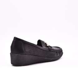 Mocassin en simili cuir