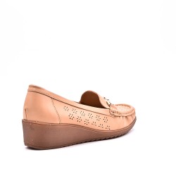 Mocassin en simili cuir