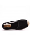 Espadrilles en simili daim