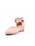 Wedge sandal with espadrille sole