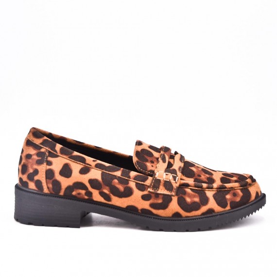 Derby in faux suede for women