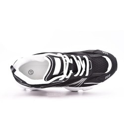 Zapatilla de material mixto para mujer