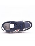 Mixed material sneaker for women