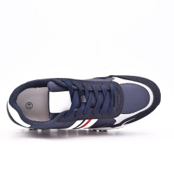 Zapatilla de material mixto para mujer