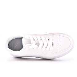 Basket en simili cuir pour femme