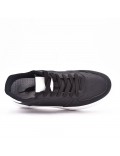 Women's faux leather sneaker