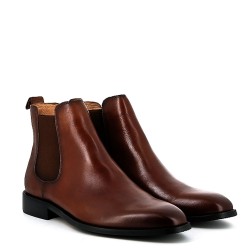 Botines de piel para hombre