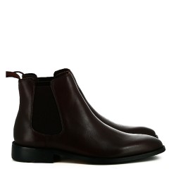 Bottine en cuir pour homme