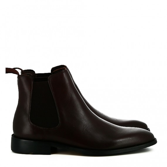 Botines de piel para hombre