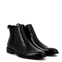 Bottine en cuir pour homme