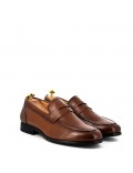 Leather derby shoe