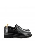 Leather derby shoe