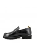 Leather derby shoe