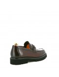 Leather derby shoe
