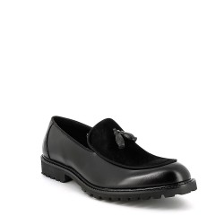 Derby en simili cuir