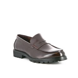 Derby en simili cuir