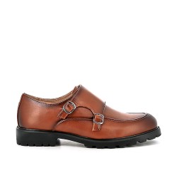 Derby en simili cuir