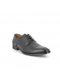 Faux leather lace-up derby