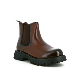 Botines de piel sintética