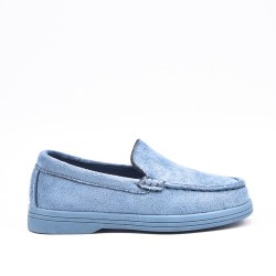 Mocasines infantiles de ante sintético