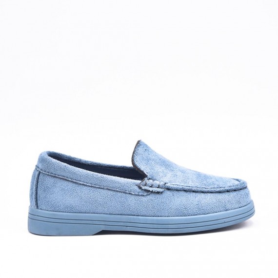 Mocasines infantiles de ante sintético