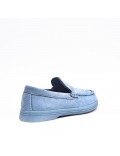 Kids’ faux suede loafers