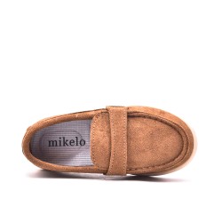 Mocasines infantiles de ante sintético