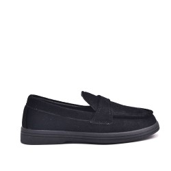 Mocasines infantiles de ante sintético