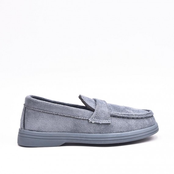 Mocassin enfant en simili daim