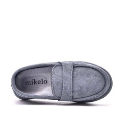 Kids’ faux suede loafers