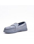 Kids’ faux suede loafers