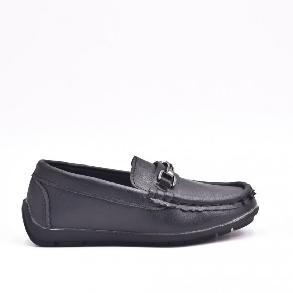 Mocasines infantiles de cuero sintético