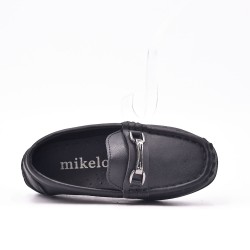 Kids’ faux leather loafers