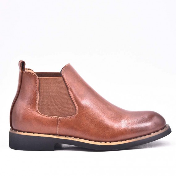 Bottine enfant en simili cuir 