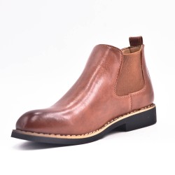 Faux leather children's boot