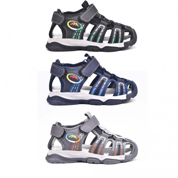 Children's sandal with velcro