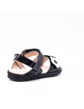 Girl's mixed materials sandal