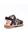 Girl's mixed materials sandal