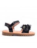 Girl's mixed materials sandal