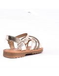 Girl's mixed materials sandal