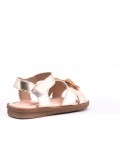 Girl's mixed materials sandal