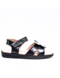 Girl's mixed materials sandal