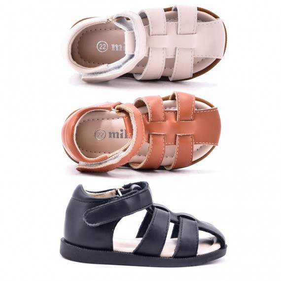 Sandalia infantil con velcro