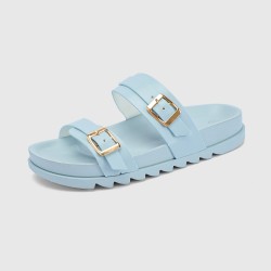 Sandalias de doble tira – diseño ajustable – suela cómoda