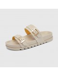 Sandalias de doble tira – diseño ajustable – suela cómoda