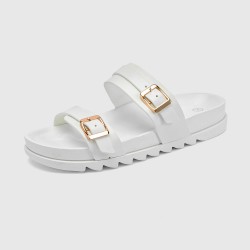 Sandalias de doble tira – diseño ajustable – suela cómoda