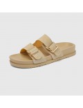 Sandalias de doble tira – diseño ajustable – suela cómoda